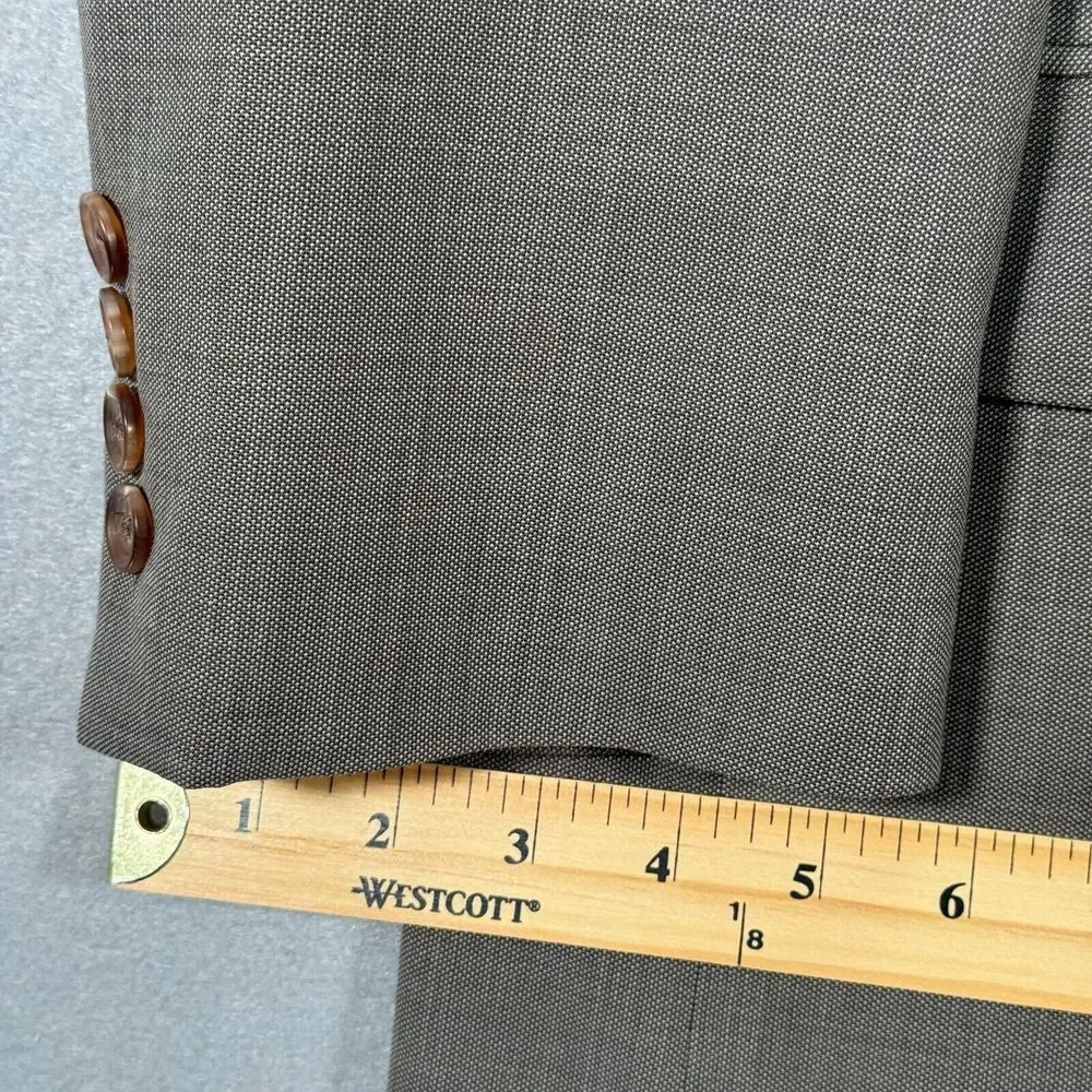 Ralph Lauren Blazer Coat Jacket‎ Mens 46 Brown Dillards Formal Casual Wool Suits